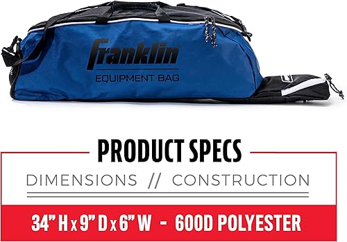 Miniatura 6 de Bolsa para equipo deportivo de Franklin Sports, para niños