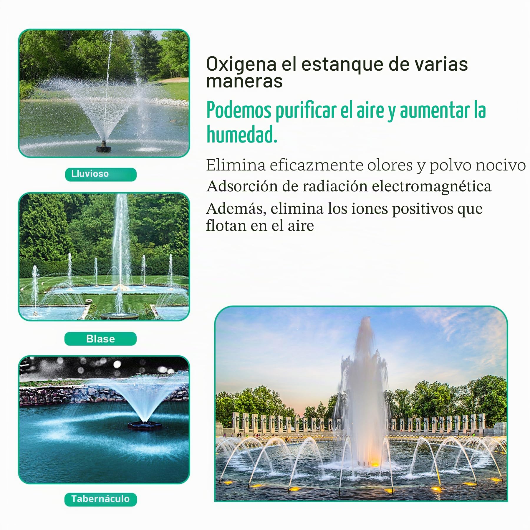 Forever Speed Bomba de fuente, bomba del estanque, fuente, bomba de agua, bomba de jardín, bomba de arroyo