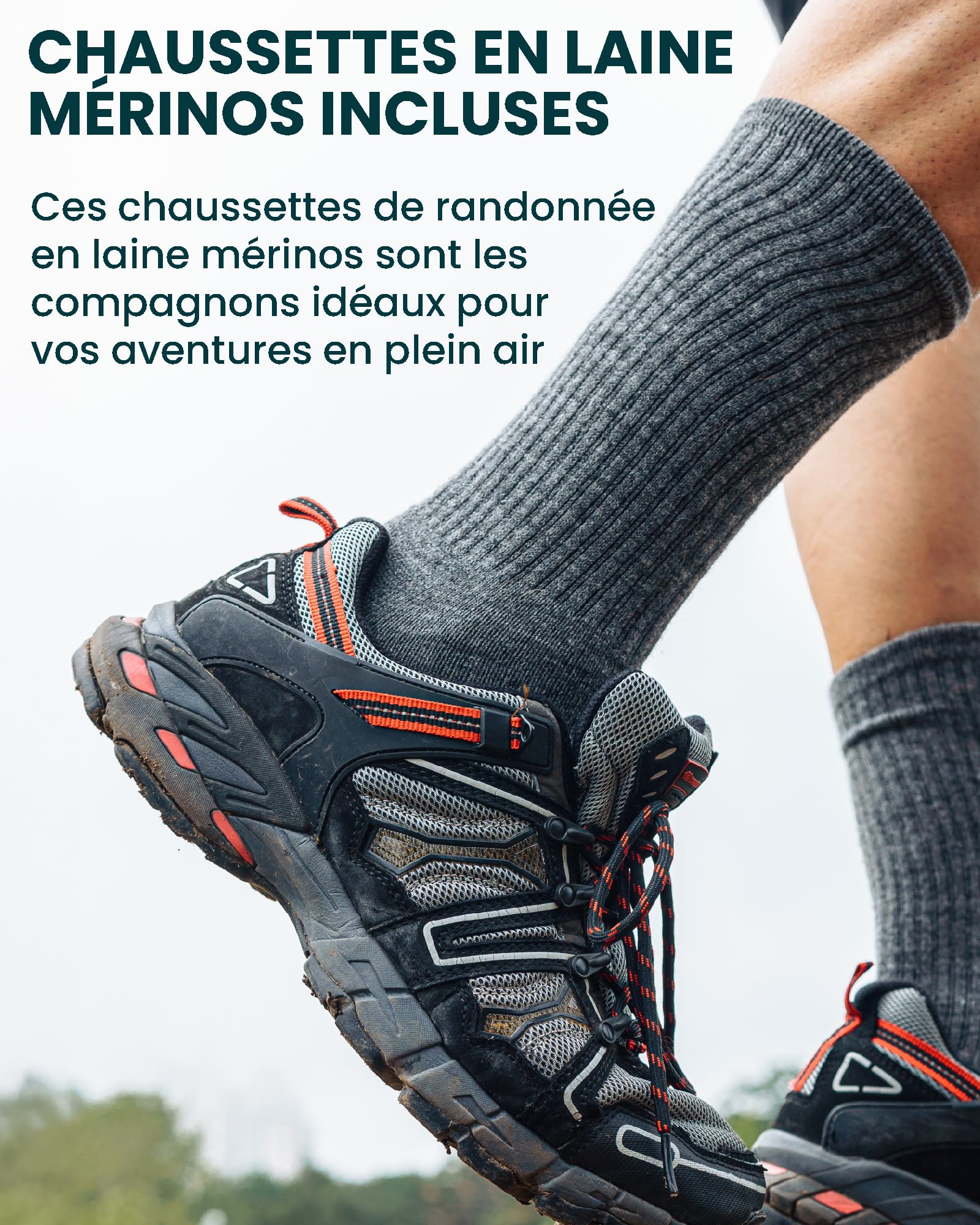 Merino.tech 100% Pull Col Roulé Homme Laine Merinos - Haut Thermique Homme