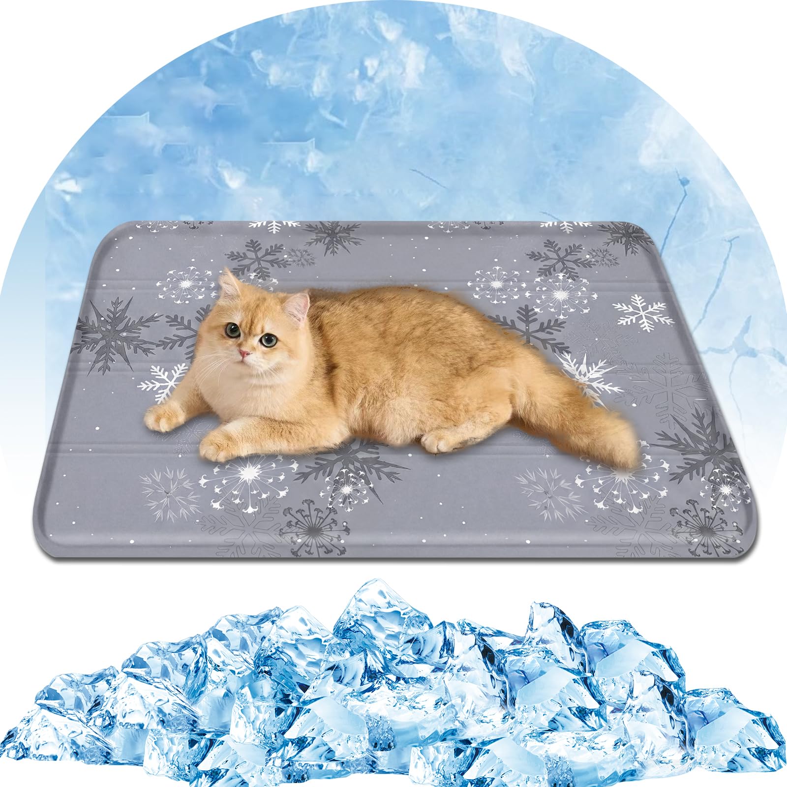 Amazon | Paerduo ペット ひんやりマット ペット用冷却マット50*65CM