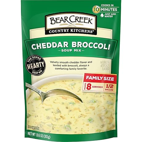 Bowl of Gourmet Broccoli Cheddar Soup