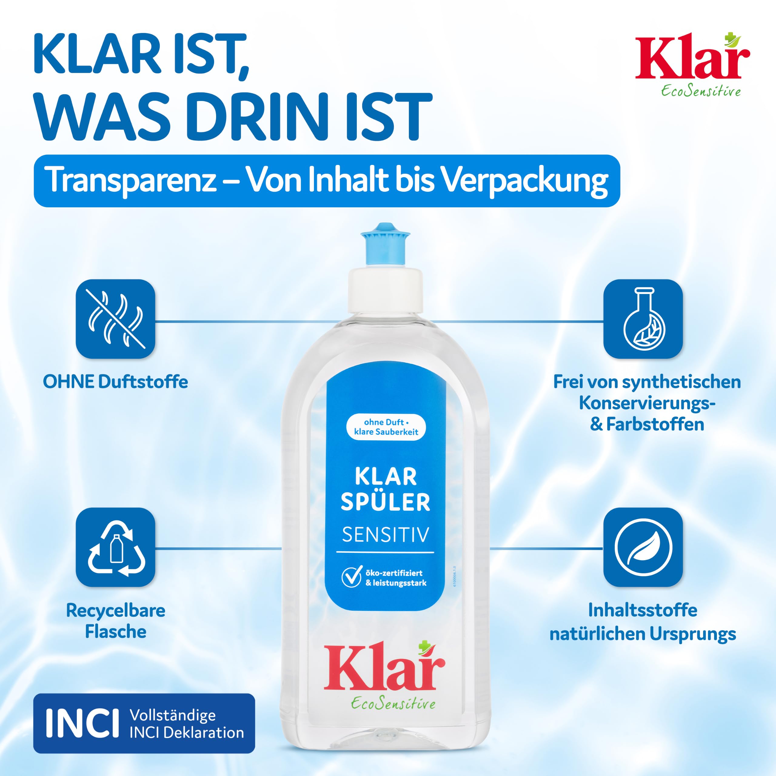 Klar zmywarka 500 ml