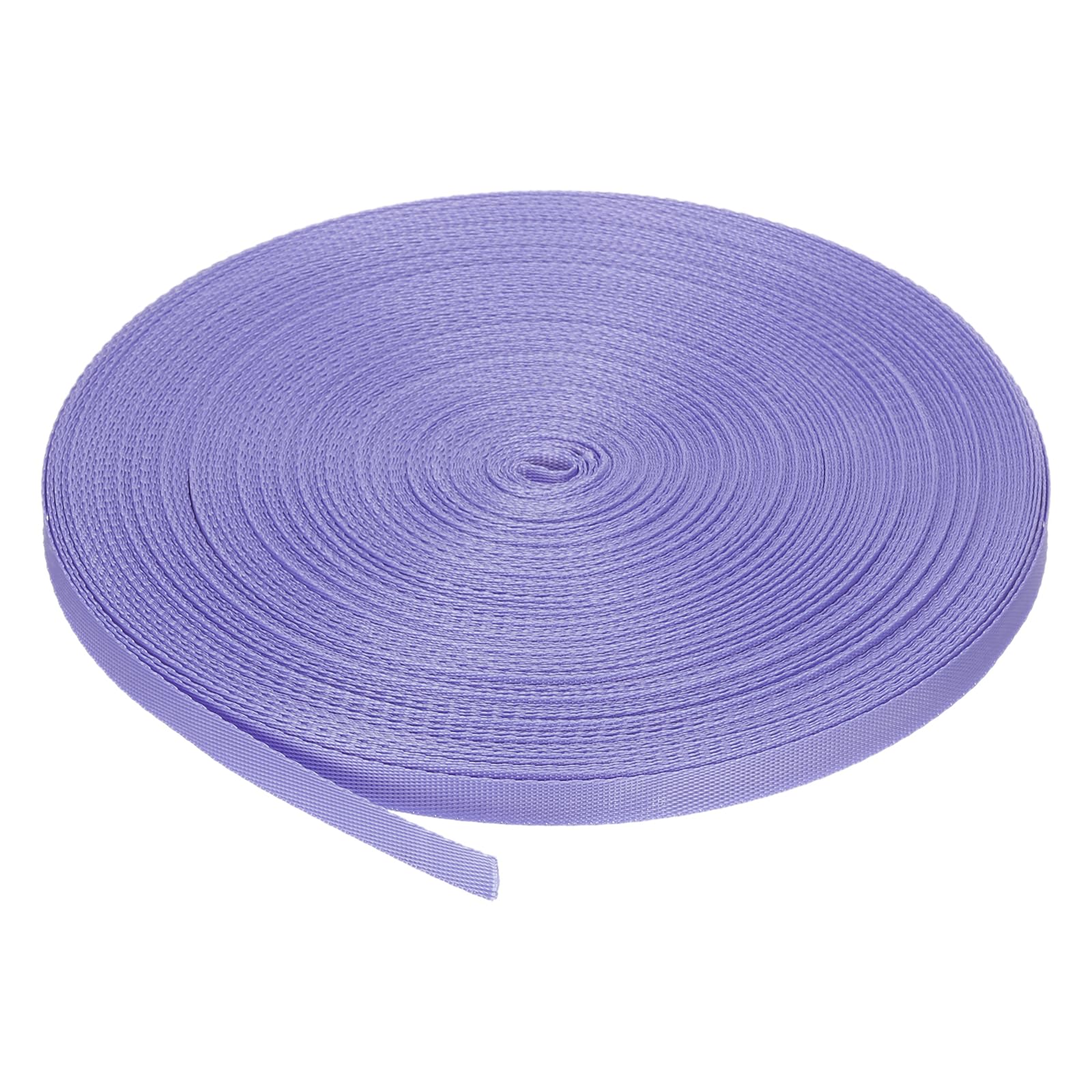 MECCANIXITY Nylon Webbing Strap Flat 3/8 Inch 50 Yards Wine Purple for Outdoor DIY Gear Repair, Backpack, Luggage-Rack, Crafts