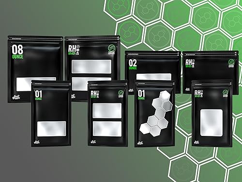Miniatura 5 de Bolsas de 1 onza  Paquete de 50 bolsas de almacenamiento y curado de bloqueo y sellado, sellables con calor, 6 x 9.8 x 3.15 pulgadas (1 oz, 0.99 oz)