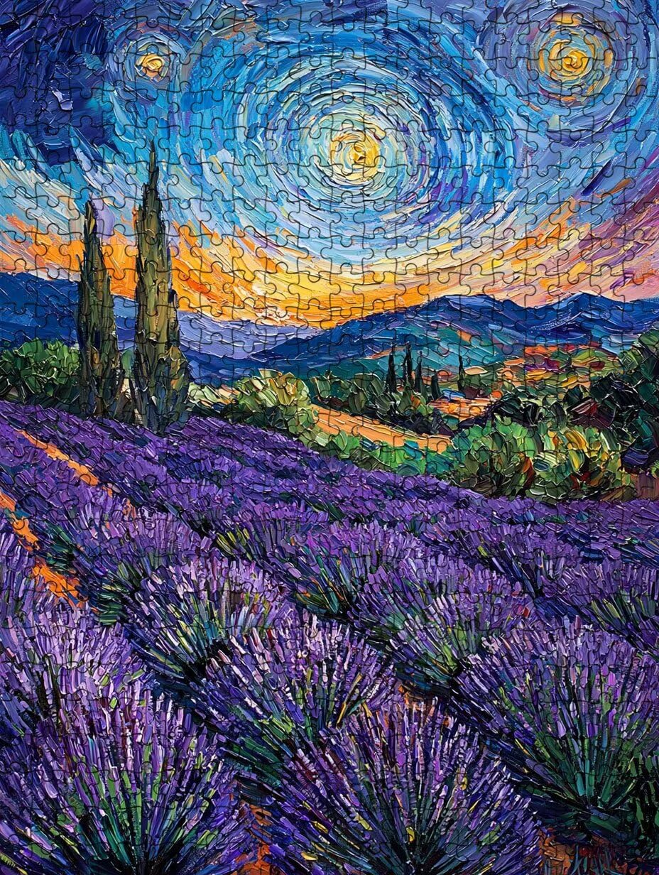 Puzzle 5000 Pezzi, Deserto Stellare 3D Puzzle per Adulti Impegnativo, Educa Puzzles Artistico, Divertente E Stimolante Puzzles Decorativo per La Famiglia, Regalo e Decorazione Pareti DX0YL6-953