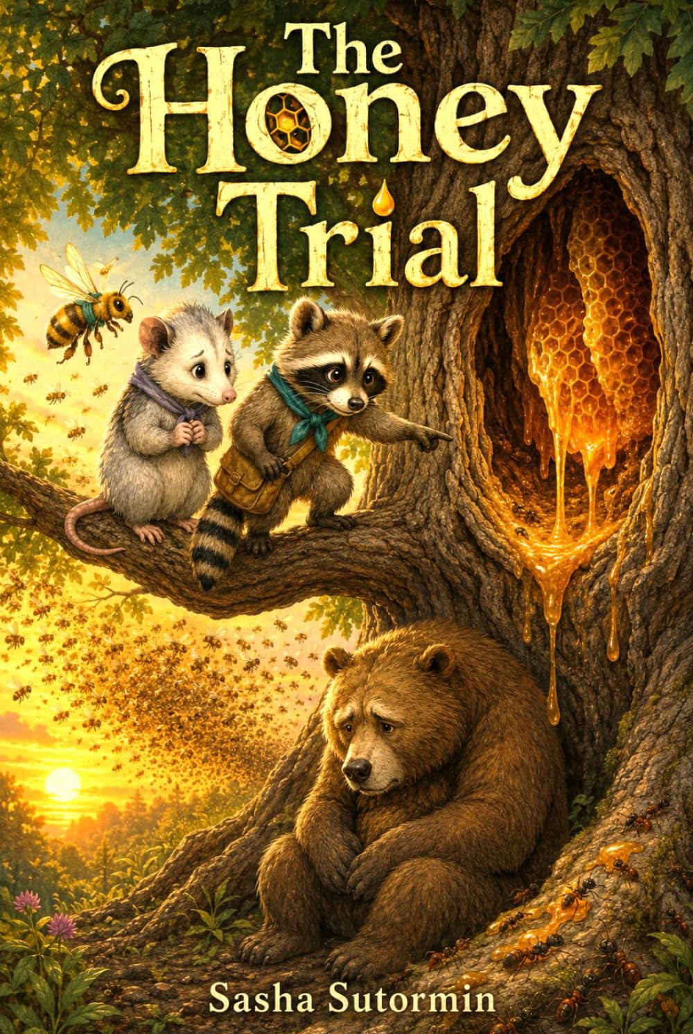 The Honey Trial: Scout the Raccoon Adventures - An interactive power to choose adventure where you say which way the story goes, as every choice helps shape your own ending