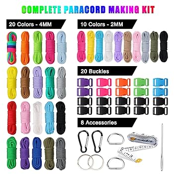 パラコード　#☆*:.. CHIKA..:*☆2 Amazon.co.jp: WEREWOLVES パラコード 550 4mm パラコード 20色