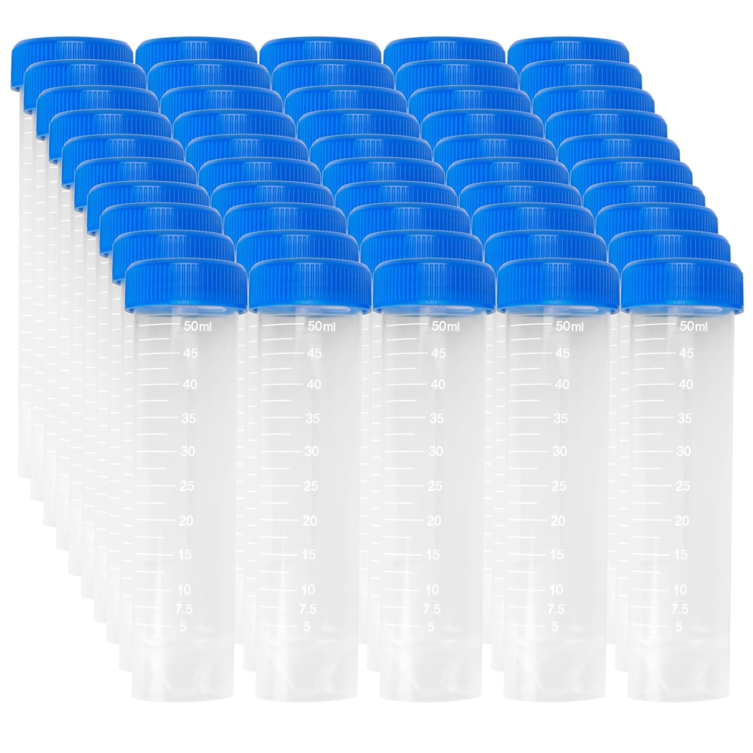 50 ml Conical Centrifuge Tube with Skirt, Self-Standing, up to 12000xg, Polypropylene (PP) (Case of 500)