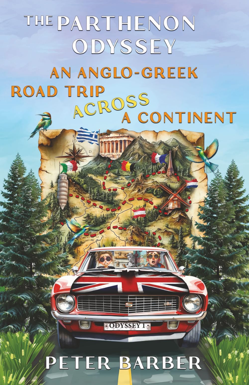 The Parthenon Odyssey: An Anglo-Greek Road Trip Across a Continent (The Parthenon series)