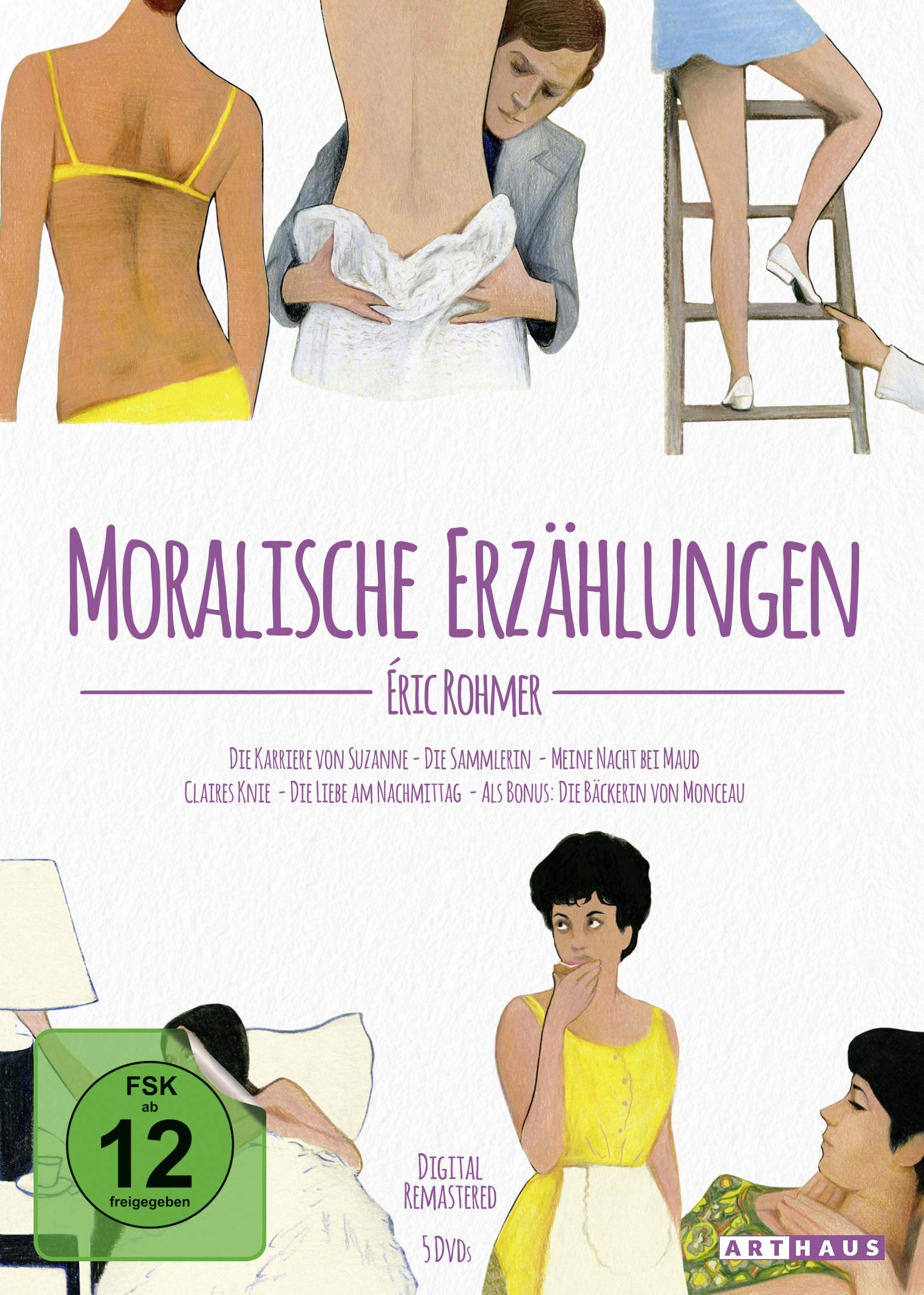 Eric Rohmer - Moralische Erzählungen [5 DVDs] [Digital Remastered]
