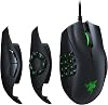 Razer RZ01-02410100-R3M1 Razer Naga Trinity MMOMOBA Gaming Mouse, Interchangeable Side Plates with 2, 7, 12 Button Configurations