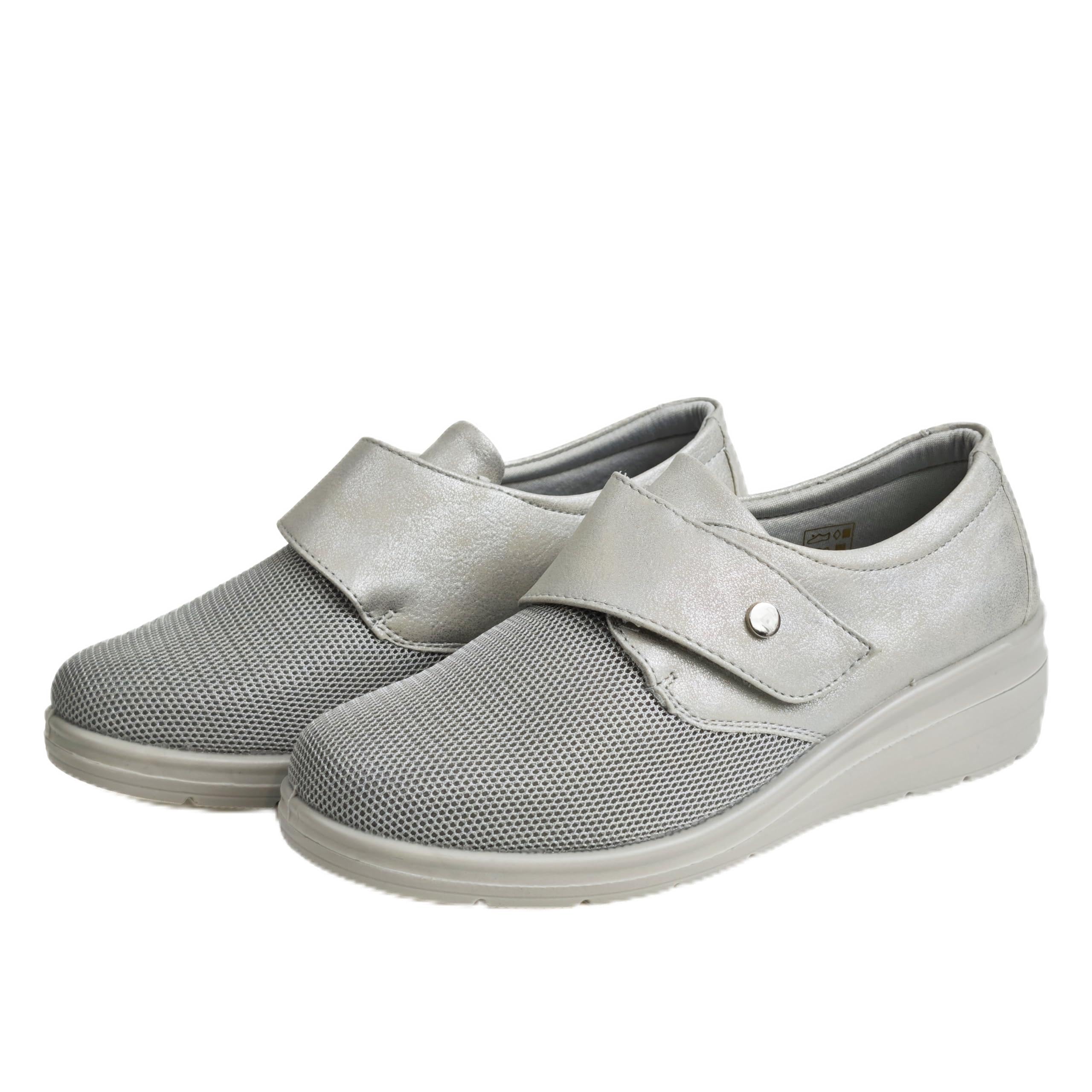 Scarpe Ortopediche Comfort Donna con Strappo Sneakers Traspiranti Leggere da Passeggio Estive Scarpe Comode Casual Antiscivolo