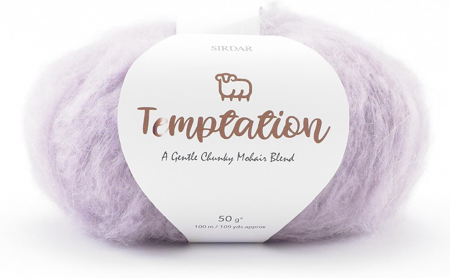 Sirdar Temptation, Brushed Mohair Blend 50g Blush (800) Amazon.co