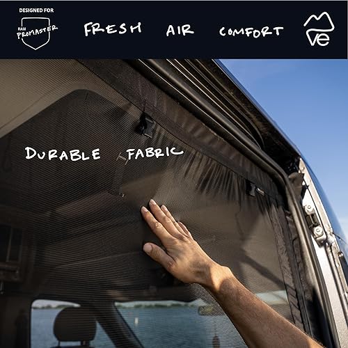 Miniatura 2 de VanEssential Pantalla magnética para puerta corredera diseñada para Ram Promaster Van