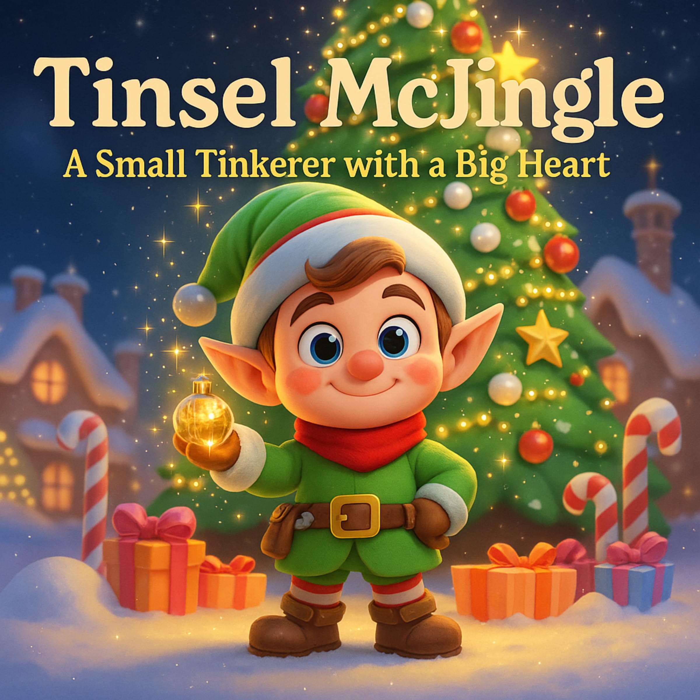 Tinsel McJingle: A Small Tinkerer With a Big Heart | Fun and Magical Christmas Stories for Kids Ages 4-8
