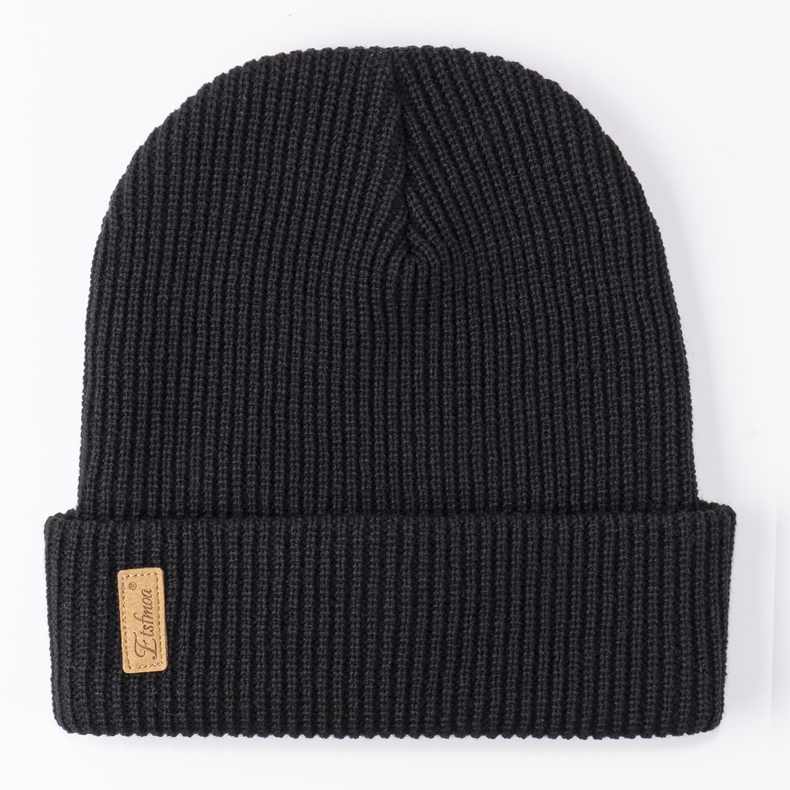 Etsfmoa Unisex Hat with Light,Winter Knitted Lighted Beanie for Men and Women,Rechargeable LED Cap