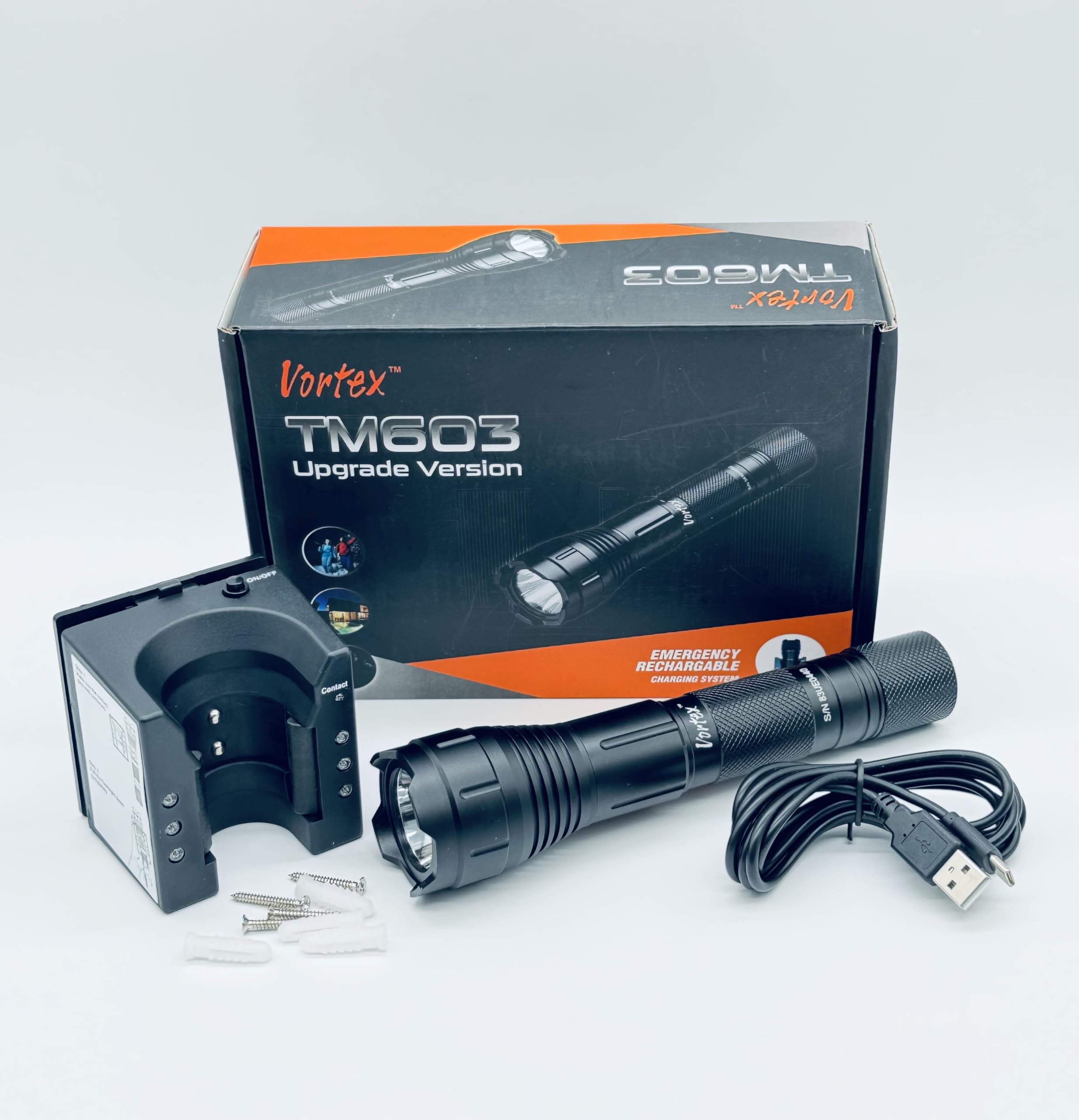 Wall Mounted Emergency Torch Light Wall Mount Flashlight Inroom Torch Light Wall Mounted Torch