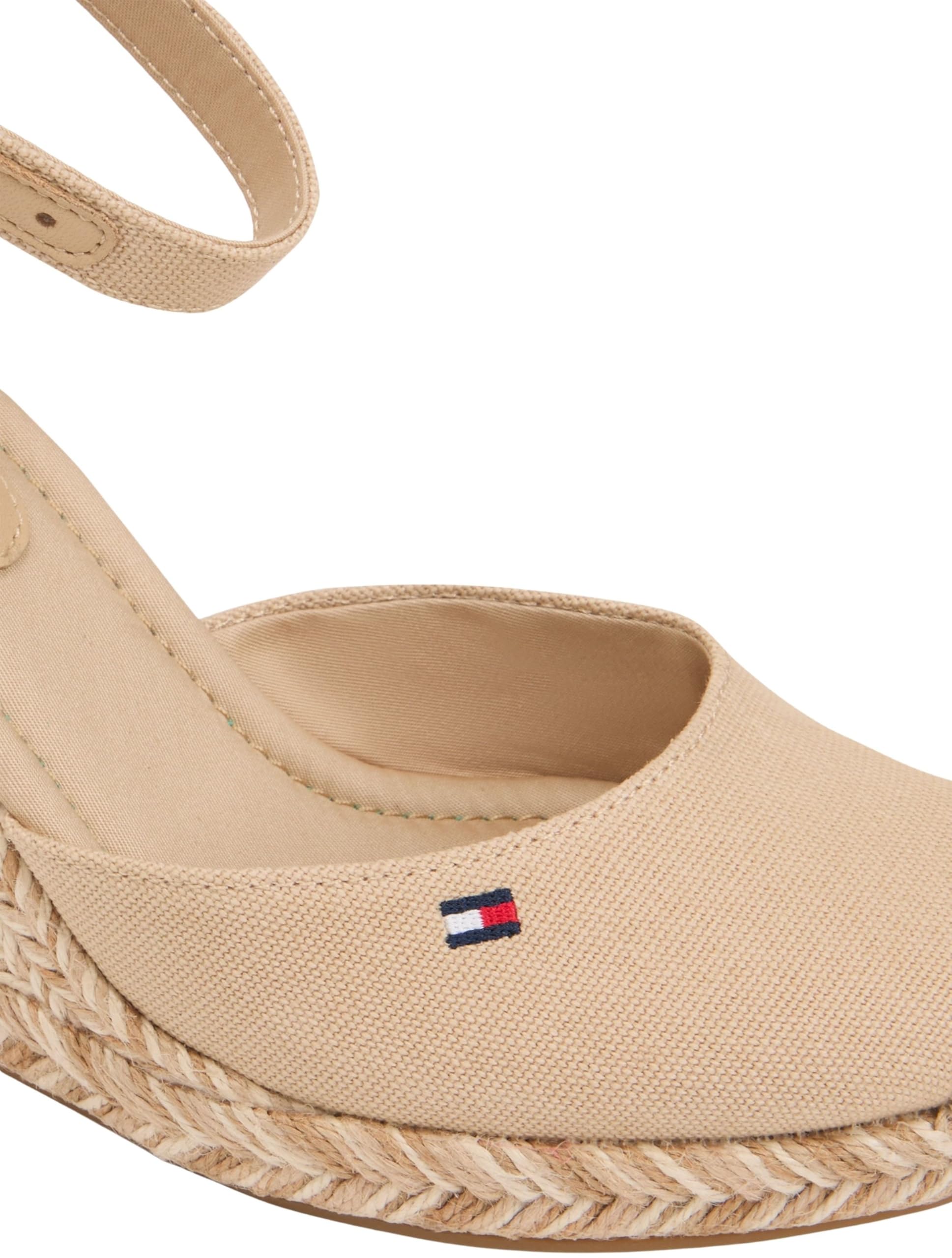 Tommy Hilfiger Flag High Wedge Espad Closed Toe Fw0fw09225, Espadrillas Zeppa Donna