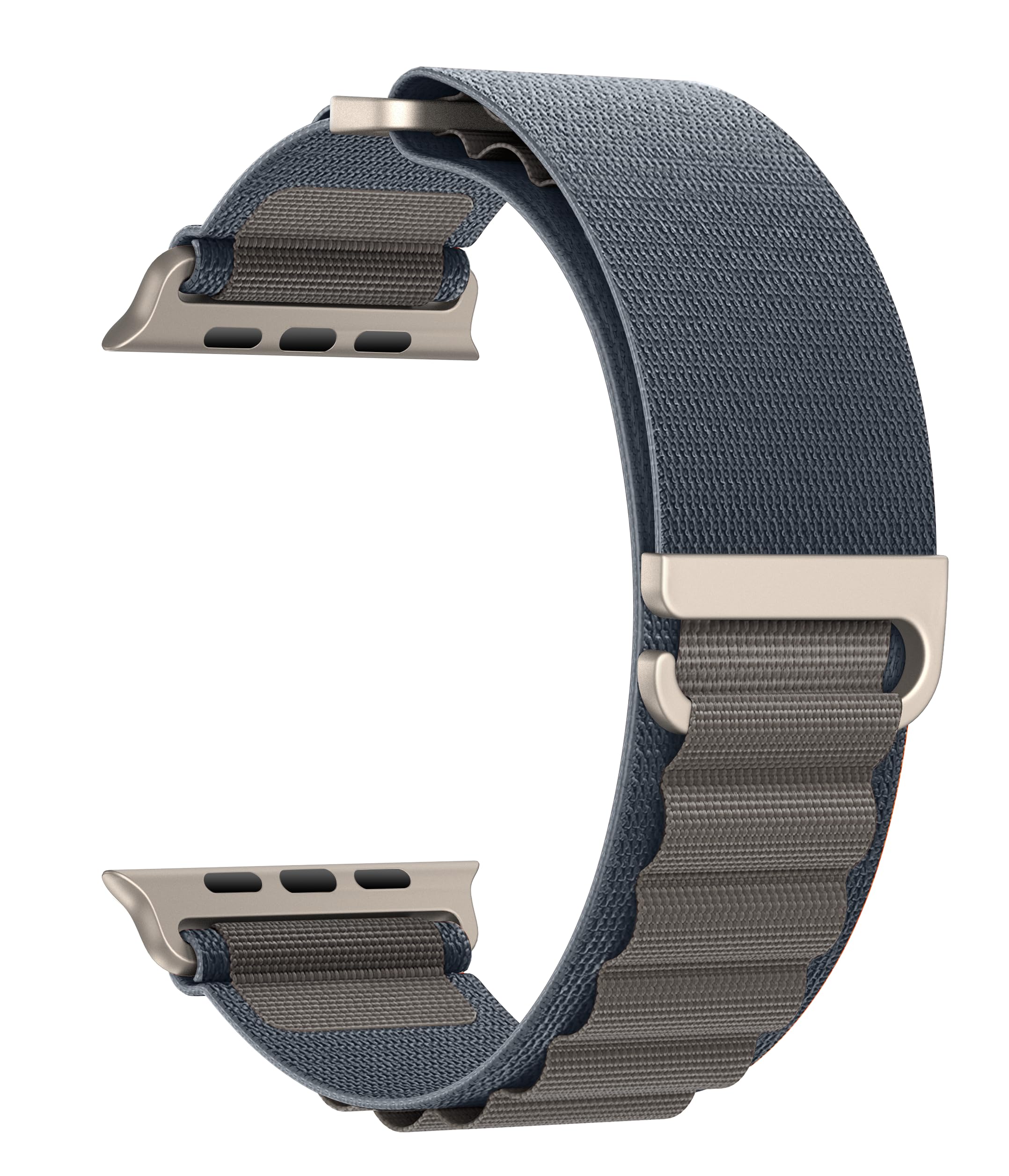 MRAIN-H Cinturino Alpine Loop in nylon compatibile con Cinturino Apple Watch Ultra 2 1 49mm 46mm 45mm 44 mm cinturino regolabile per iWatch Serie SE 10/9/8/7/6/5/4/3/2/1
