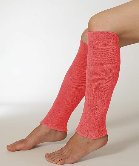 Amazon Mite ゆったり 幅広タイプ ふくらはぎ専用 ミーテ ゆったり快適保温 ピンクレッド 長さ40cm オールシーズン 大きなサイズ ふくらはぎ 太い 締め付けない ずり落ちない 保温 防寒 足がつる 足の冷え レディース ミーテ ふくらはぎ すね用