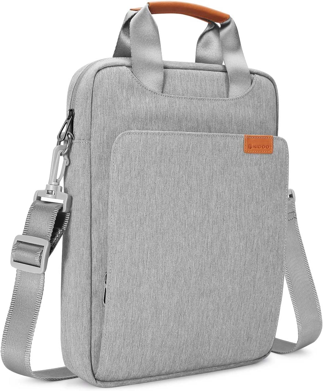 Laptop Bags for Men Women Office Use Laptop Sleeve Laptop Cover Bag Laptop Shoulder Messenger Bag for Man Women (Grey)-image-34