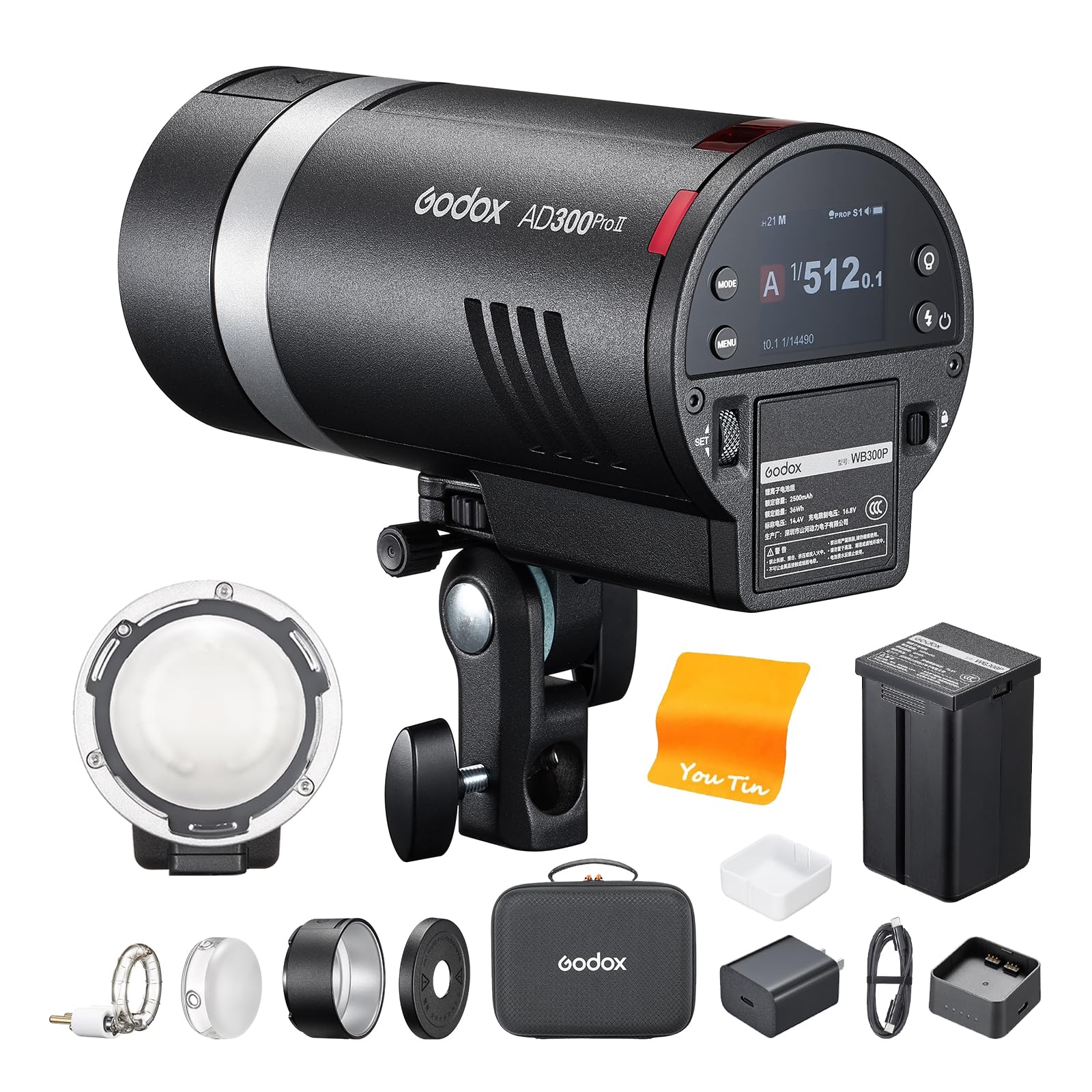 Amazon | GODOX AD300 Pro II TTLカメラフラッシュ 300Ws 2.4G 1/8000