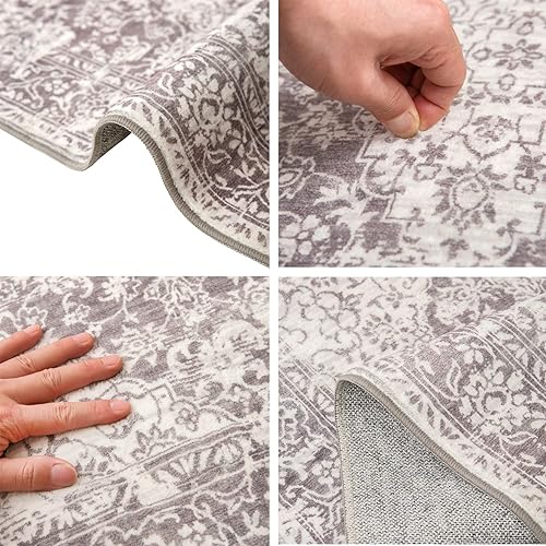 Miniatura 7 de Alfombra de pasillo de cocina lavable antideslizante envejecida medallón alfombra pasillo pasillo largo pasillo alfombra alfombra alfombra pasillo