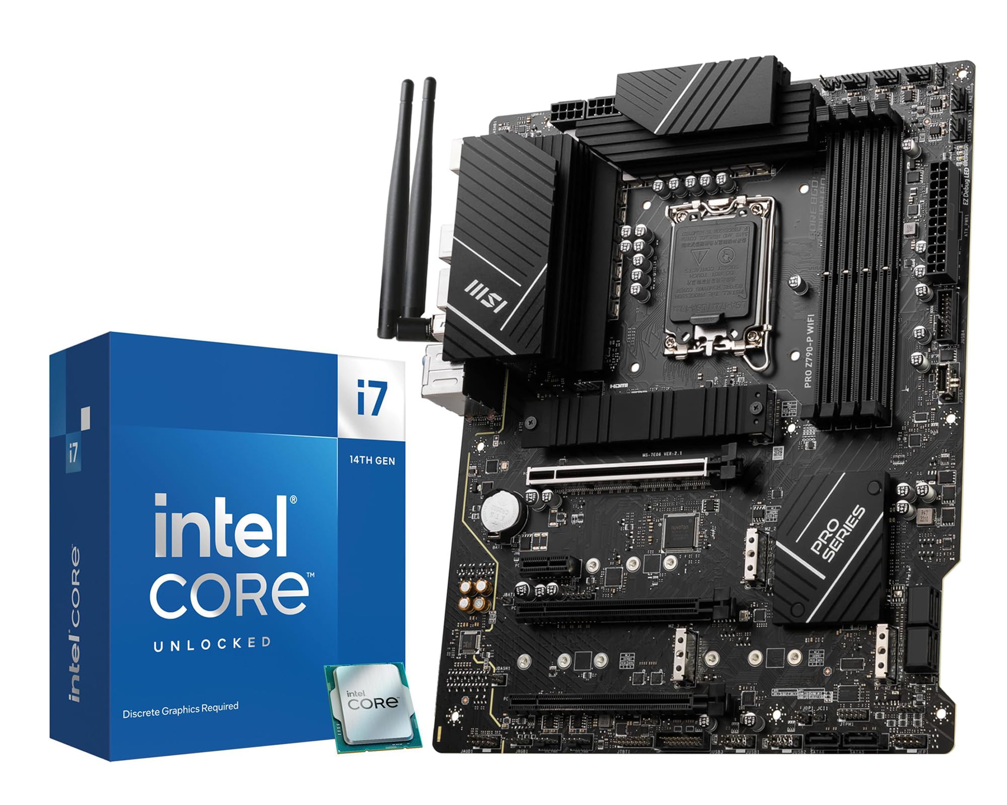 Intel Core i7-14700KF マザーボードのセット。 Amazon.com: MICRO CENTER CPU Motherbard Combo - Intel core