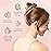 Kitsch Metal Hair Clips for Women - Durable & Elegant Metal Claw Clips, Perfect for Everyday Use & Special Occasions | Ideal Gifts for Women - Gold, 1 Pc