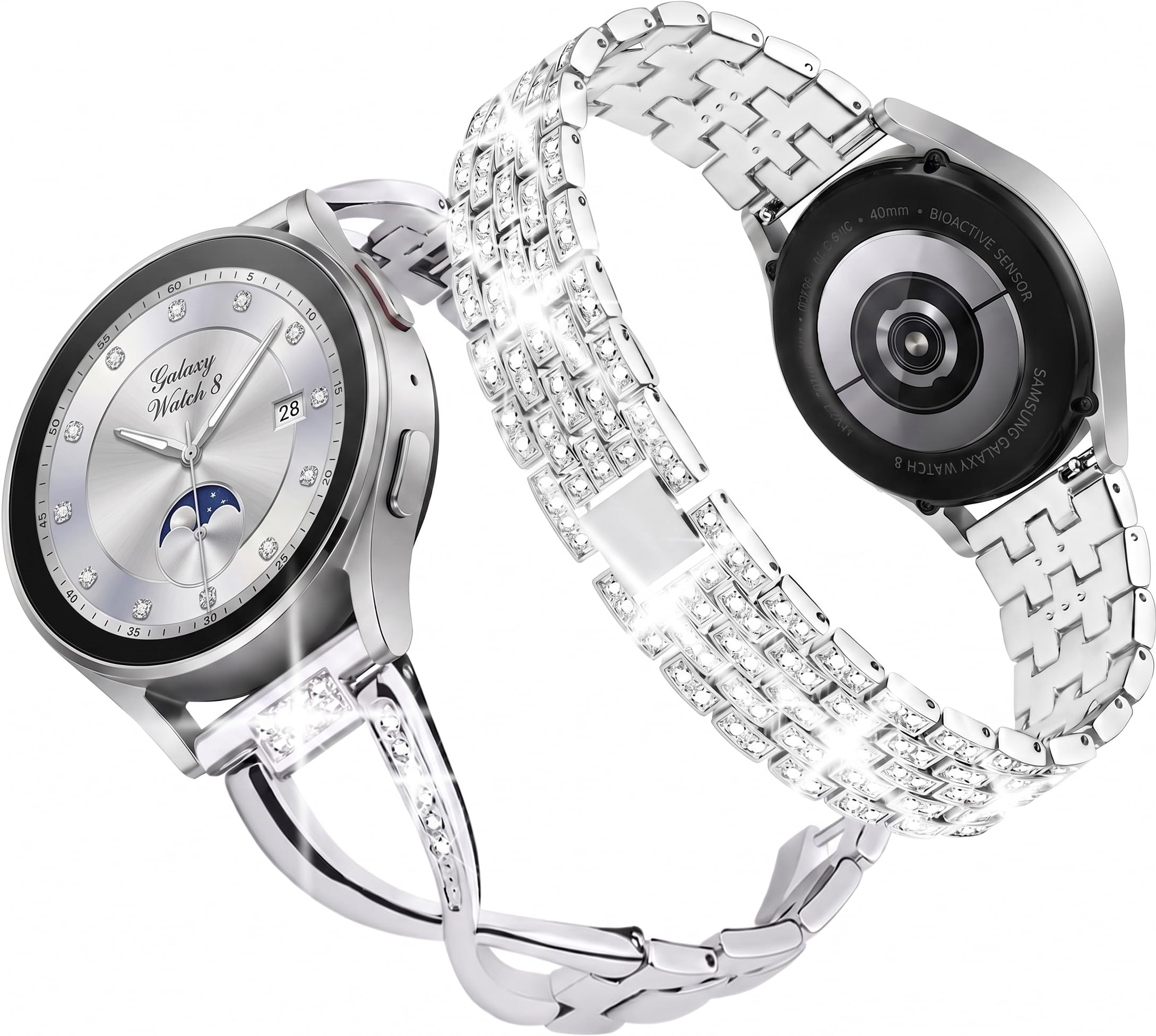 Amazon.com: SUPOIX Compatible for Samsung Galaxy Watch 7 6 5 4 