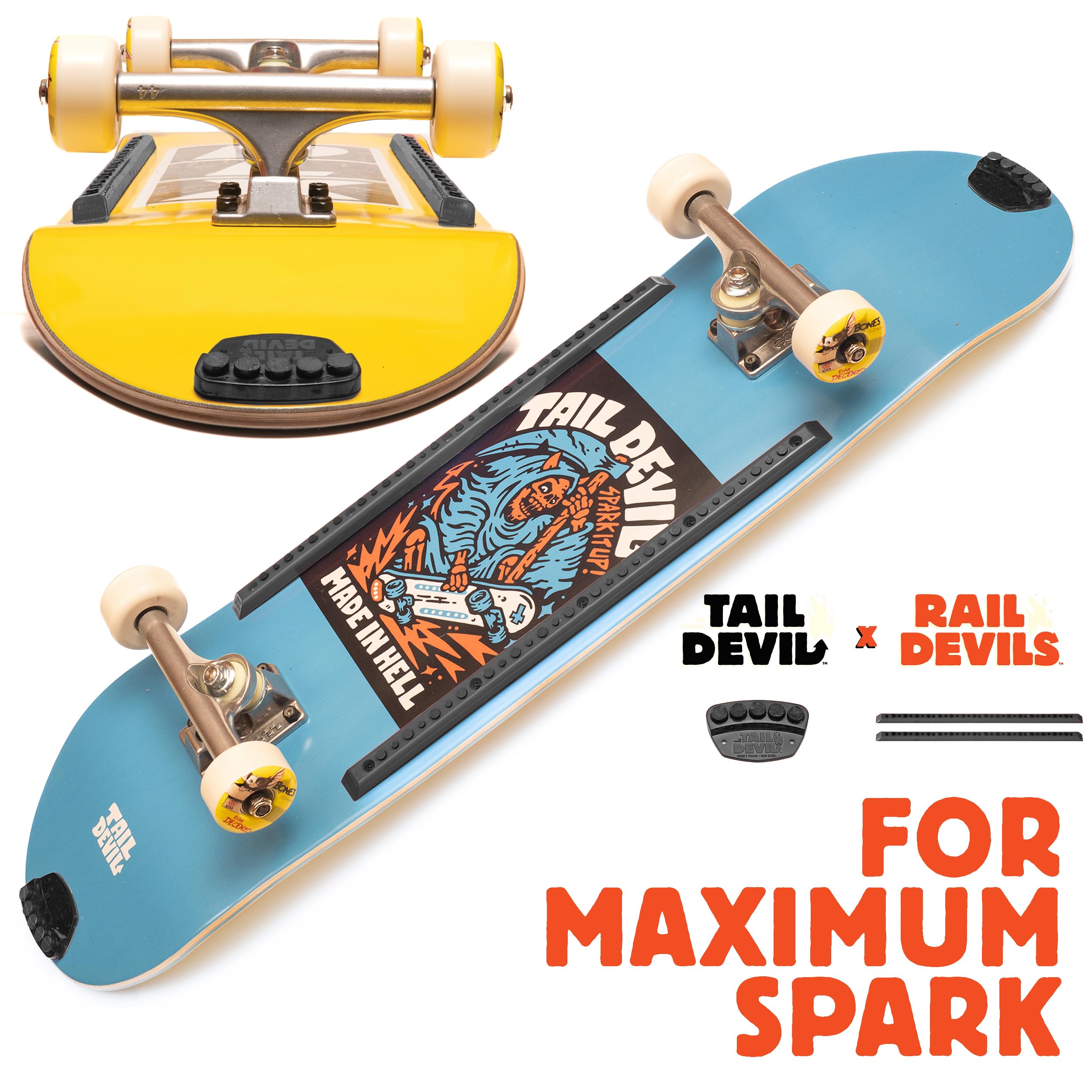 Amazon | Tail Devil Rail Devils スパーキングスケートボード