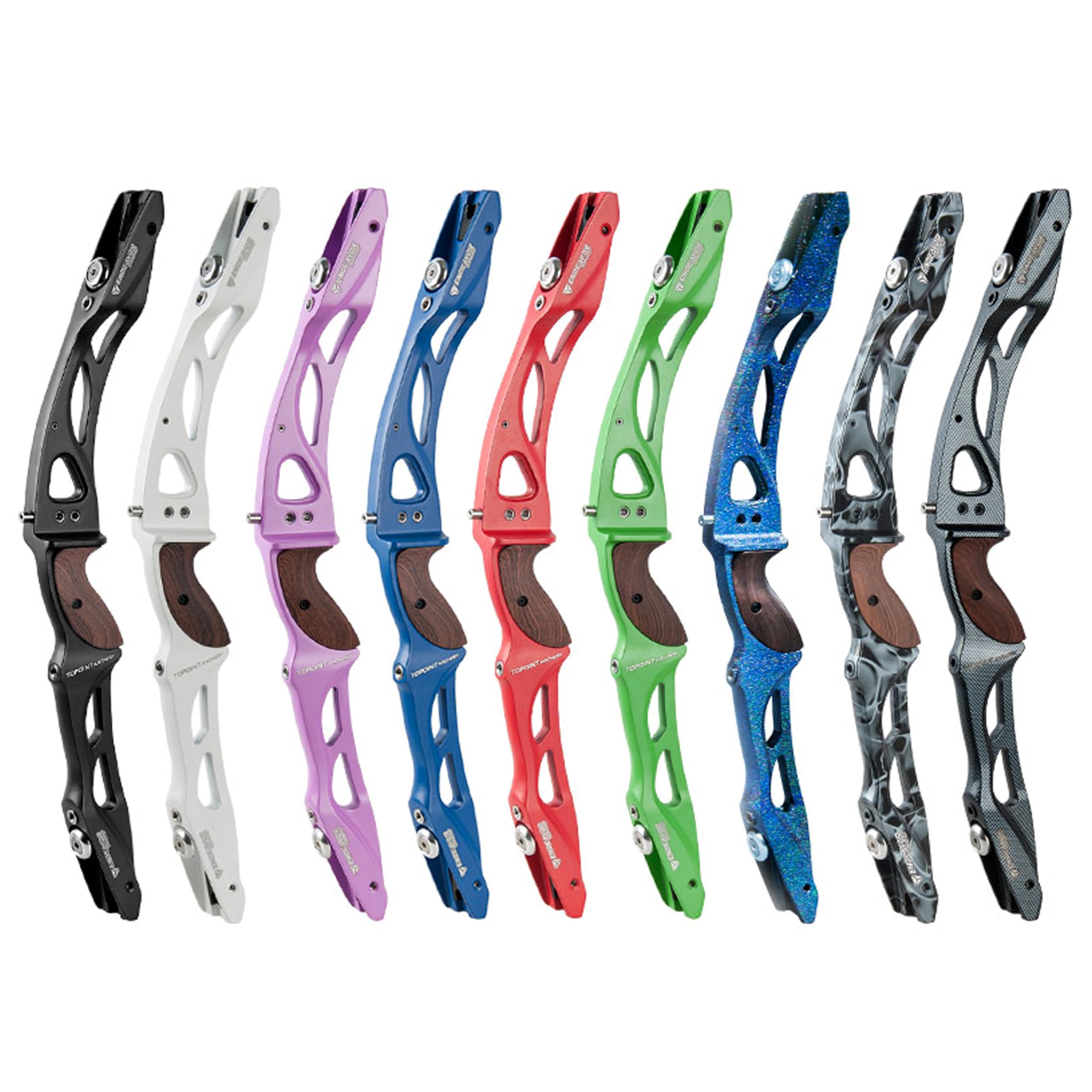 ZSHJGJR 25" ILF Bow Riser Takedown Recurve Bow Riser Handle Magnesium Alloy Bow Handle Right/Left Handed for Archery Bow Hunting Competition Targeting Shooting