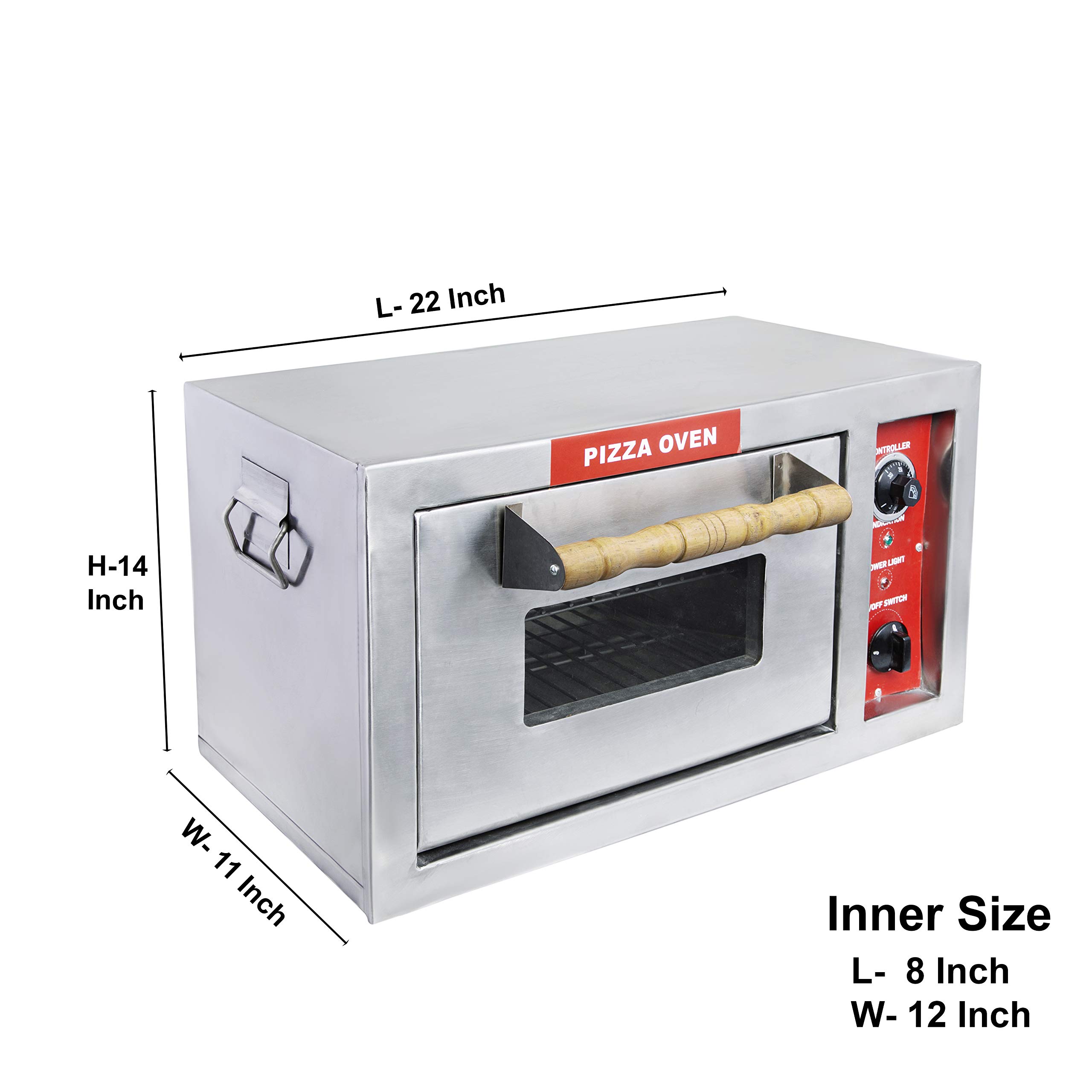 Compact Pizza Oven - Bake Crispy Pizzas at Home -2