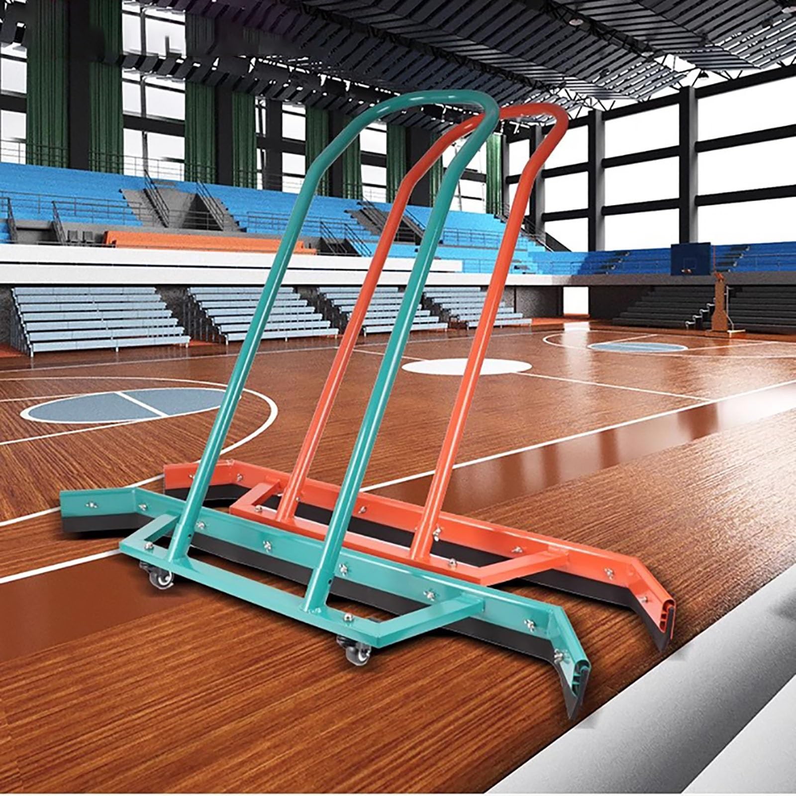Ściągaczka do deszczu Floor Rain Shuttle Heavy Duty, lekka i wytrzymała, narzędzie usuwania wody, aluminiowa miotła rosy, sprzęt czyszczenia powierzchni(Green)