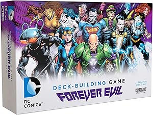 DC Deck-Building Game: Forever Evil - It's Good to be Bad - Play as DC Universe Villains Harley Quinn,Deathstroke,Black Adam - 2 to 5 Players - Ages 15+