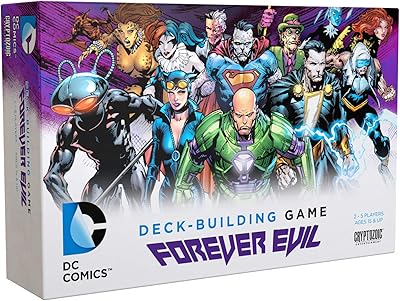 DC Deck-Building Game: Forever Evil - Its Good to be Bad - Play as DC Universe Villains Harley Quinn,Deathstroke,Black Adam - 2 to 5 Players - Ages 15