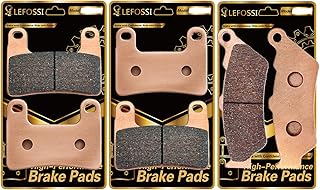 High-Performance Front Rear Sintered Brake Pads Compatible with BMW R1250GS R 1250 GS Adventure Edition Exclusive Rallye 2018-2024 R1250RT R 1250 RT SE LE 2019-2024 FA724F FA209R