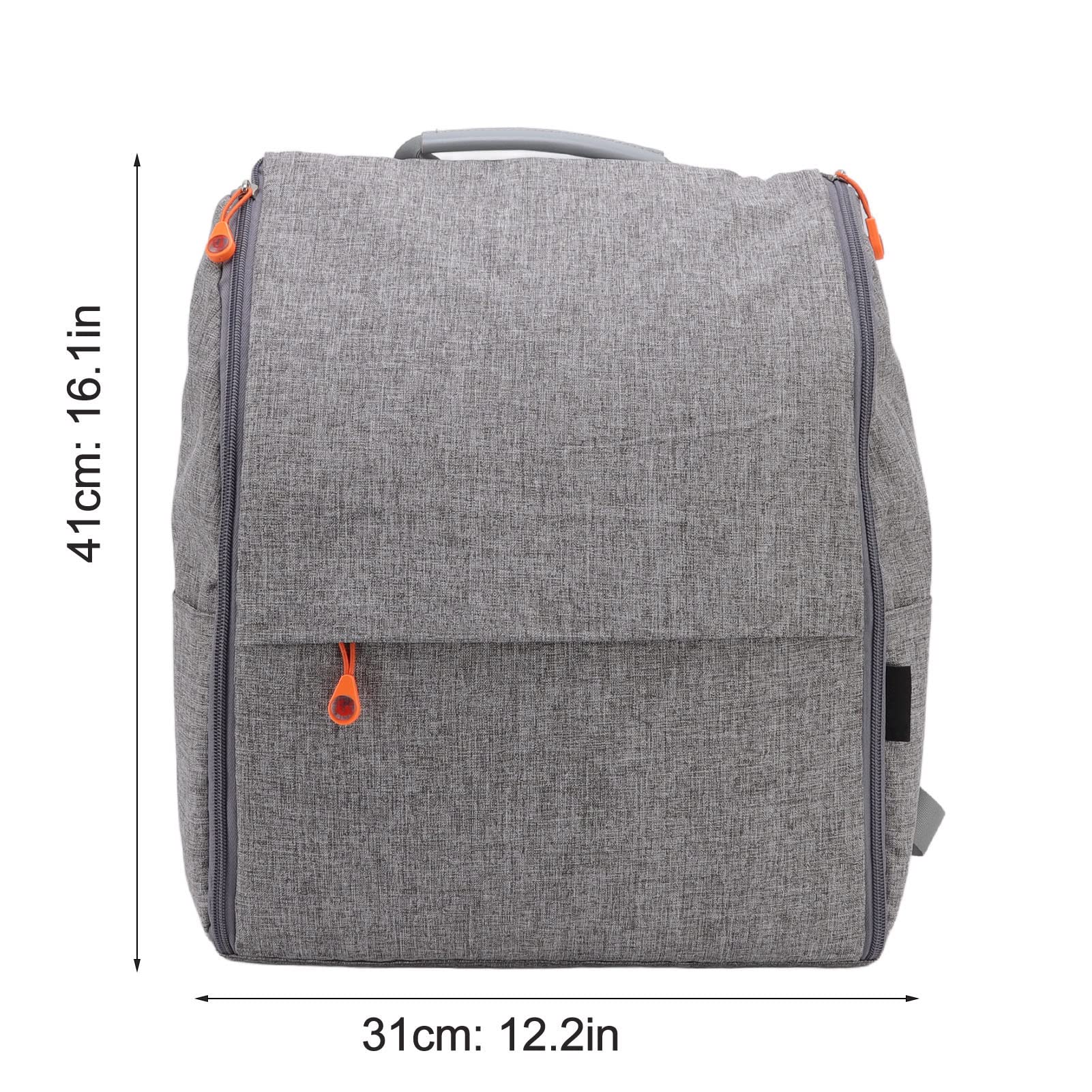 Borsa per pannolini Grande capacit Elegante unisex multifunzionale in polie