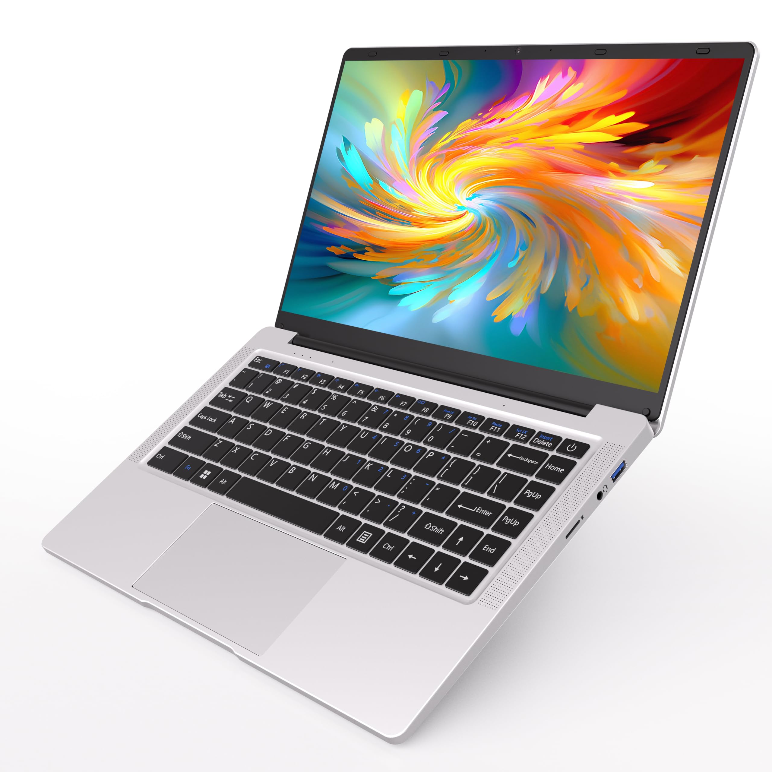 PINSTONE Computer Portatile Celeron N4000 da 14 Pollici, PC Portatili 6 GB di RAM 128 GB SSD, Computer Portatili Supportano 2,4 G/5 G WiFi, Bluetooth 5.0, Laptop a Lunga Durata Della Batteria.