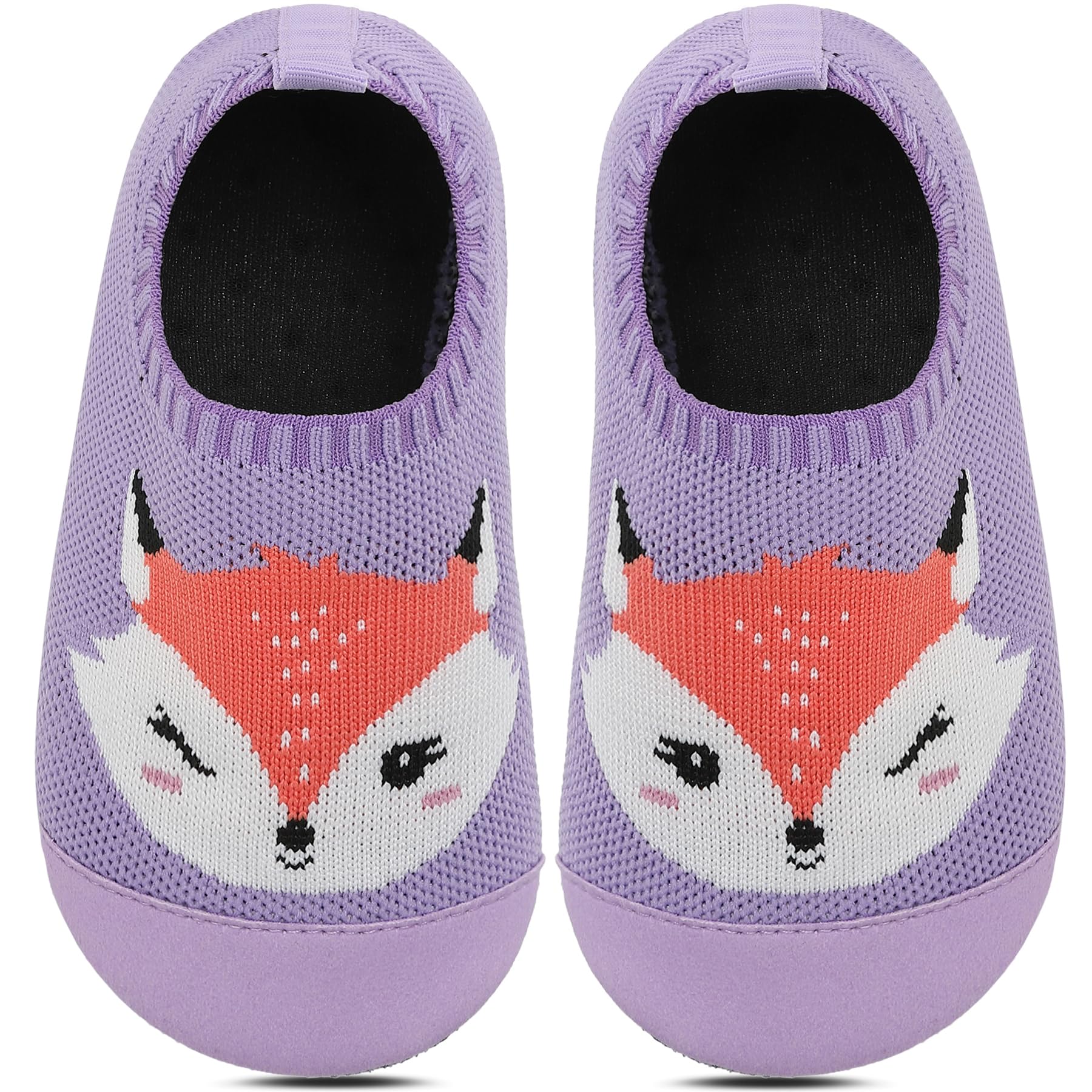 BARFULKER Hausschuhe Kinder Jungen Mädchen Atmungsaktive Pantoffeln Leicht Rutschfest Lauflernschuhe Kleinkinder Hüttenschuhe Slippers Barfußschuhe,Gr.20-33