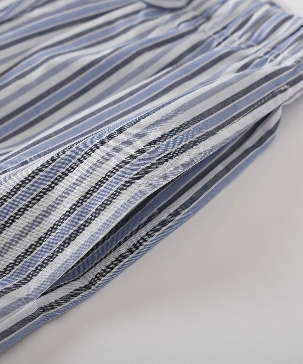 Latuza Men's Summer Cotton Pajamas Shorts Set - Image 7