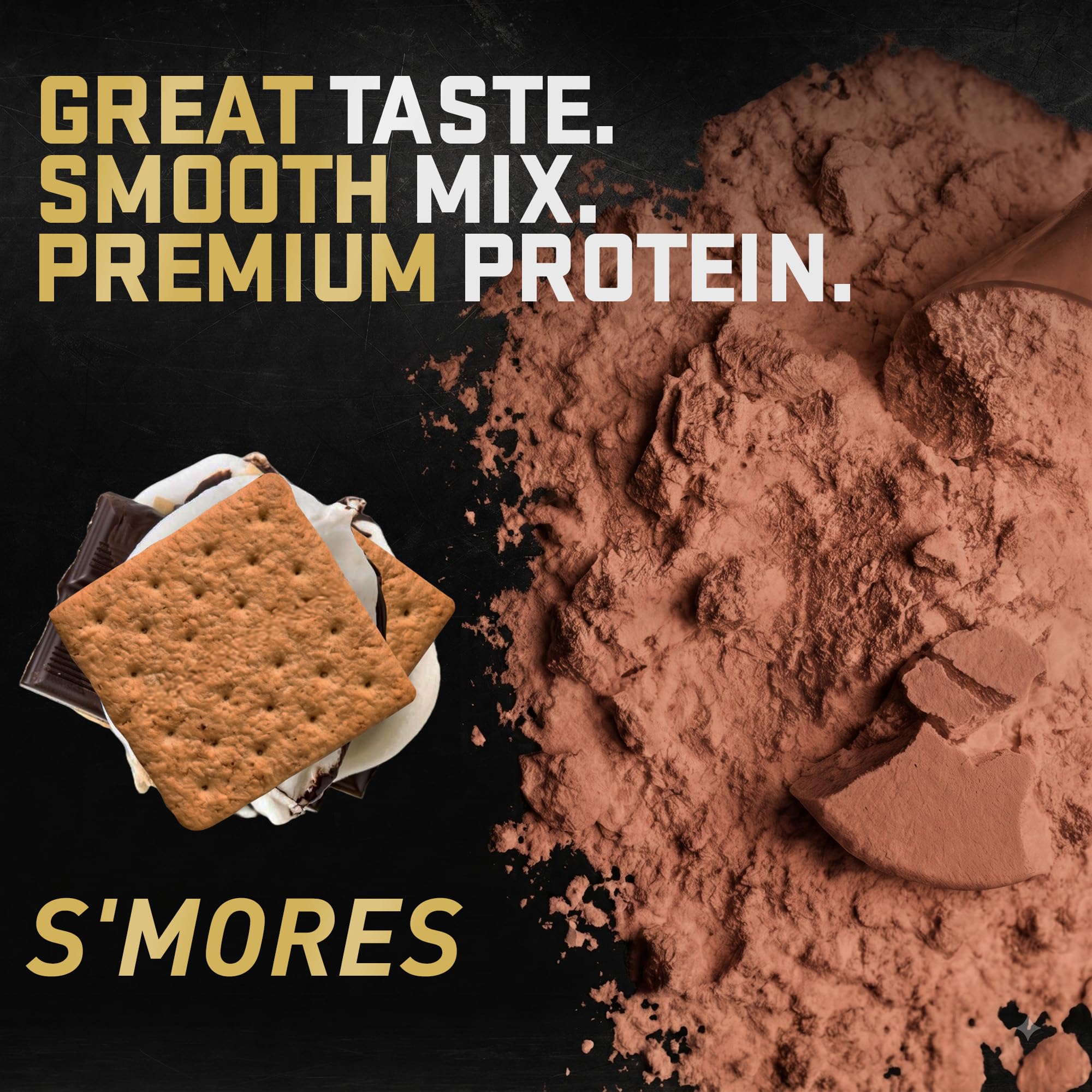JYM S'Mores Chocolate Whey & Casein Protein Powder - 3.9 lb, 45 Servings — Amazon image 5