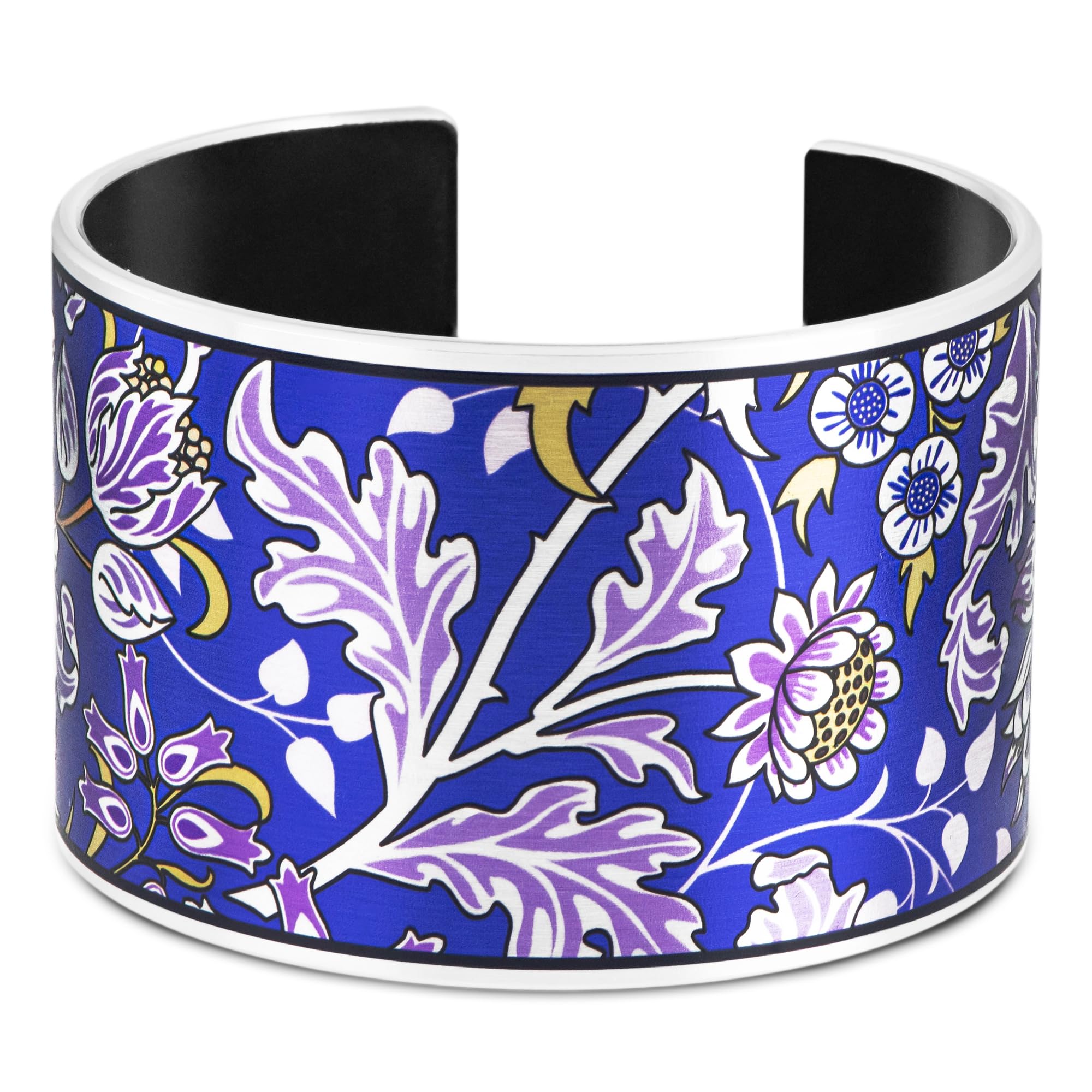 FelisteyaArtisanal Cuff Bracelets for Women William Morris Legacy Collection Crafted Women Bracelets Adjustable Bracelets Cuff Bangles for Women Jewellery Gifts for Women
