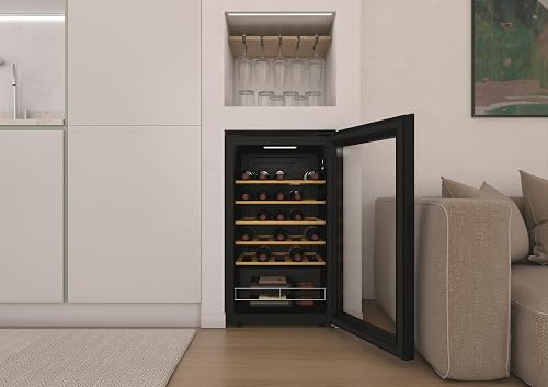 Candy CWC034 Wine Cellar 34 Bottles Black Energy Class G - 7