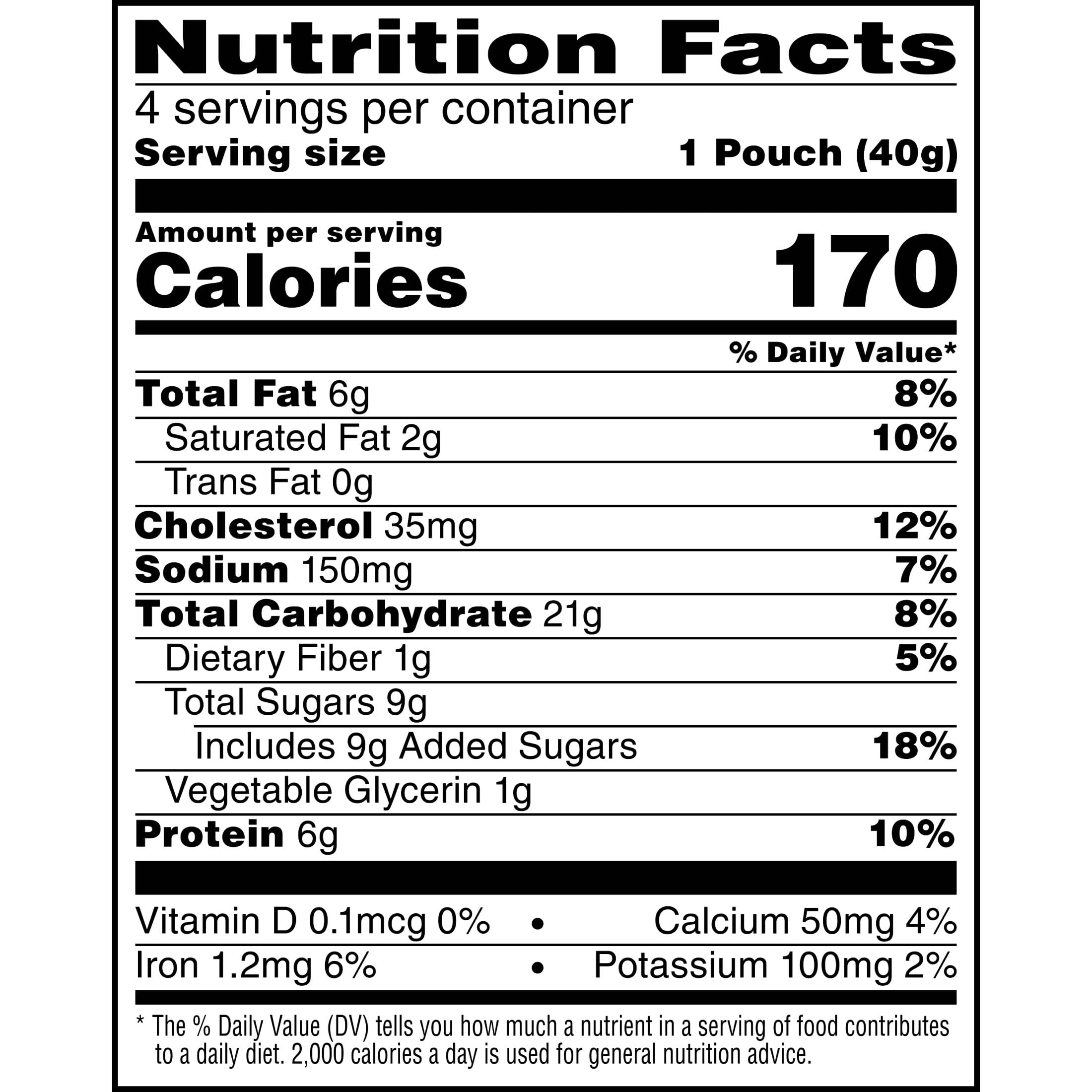 Nutri-Grain Power-Fulls Soft Baked Oat Bites, Protein Snacks, Vollkorn, Schokoladenstückchen (5 Boxen, 20 Beutel)