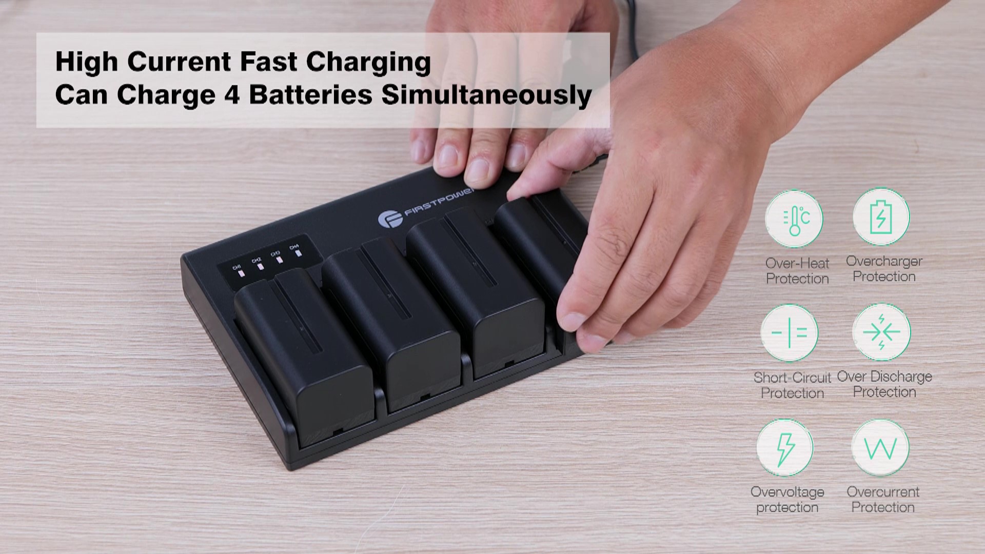 2 Pièces Batterie NP-F750 6000mAh USB-C Pour Sony - Charge Directe Compatible F970 F960 Etc.