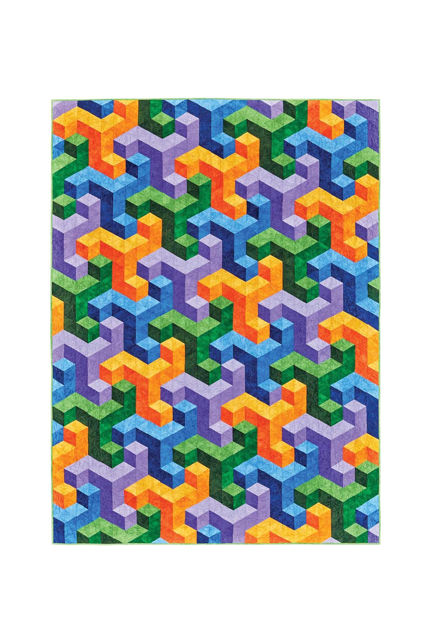 Stunning 3-D Quilts Simplified: Create Dimension With Color, Value & Geometric Shapes