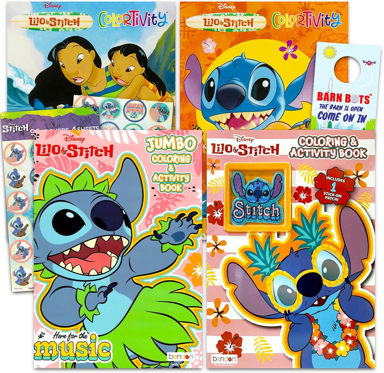 Disney Lilo And Stitch Coloring Book Super Set For Kids 4 Jumbo disney-lilo-and-stitch-coloring-book-super-set-for-kids-4-jumbo