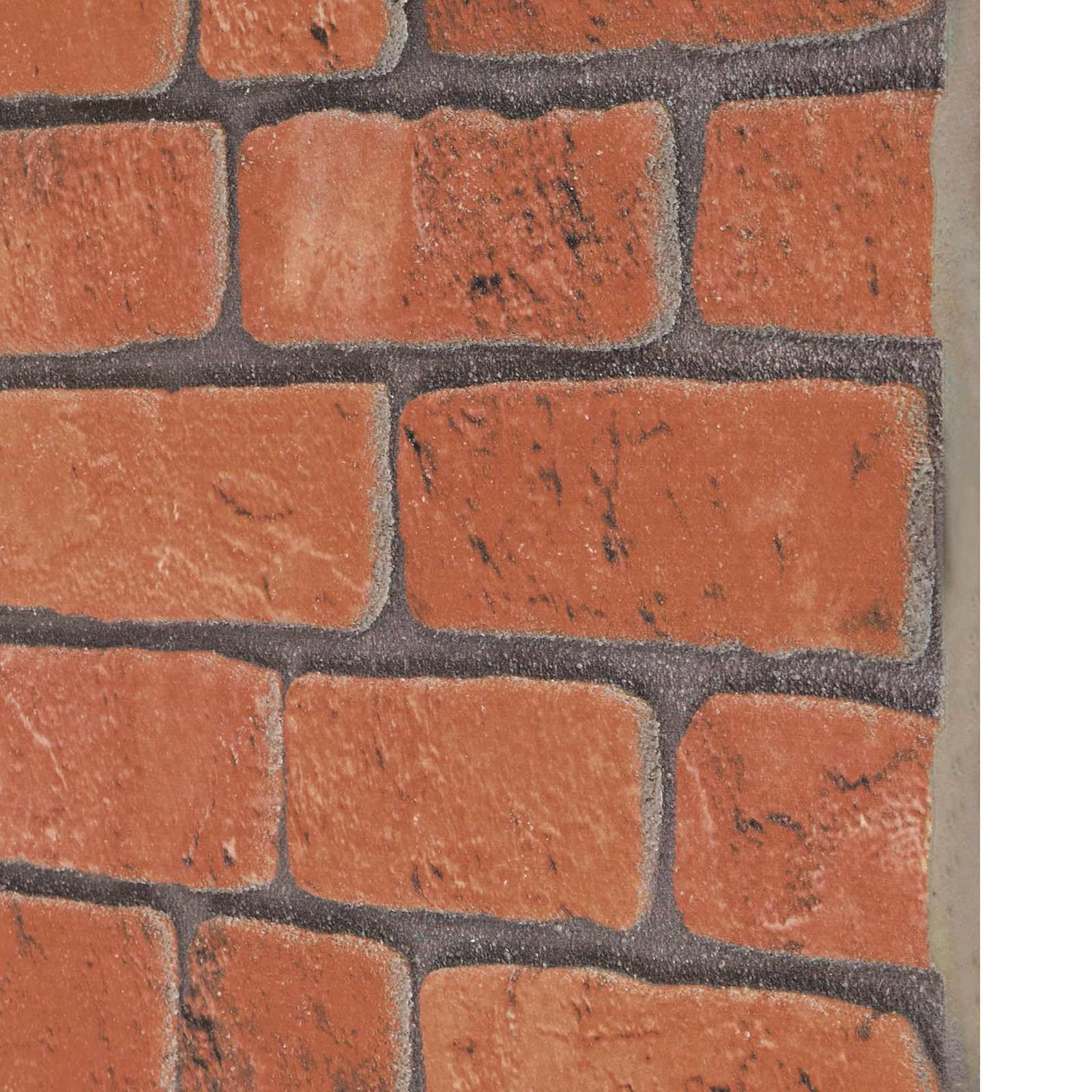 Paneles de pared, 10 unidades, 100 x 50 cm, terracota