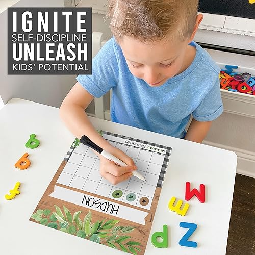 Miniatura 6 de Tabla de calcomanías para el comportamiento de los niños en el hogar y el aula, 25 tablas de recompensas para incentivos para niños, hojas de